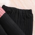 thumbnail image 6 of TOWED22 Toddler Baby Girl 2 Piece Fall Winter Clothes Long Sleeve Crewneck Sweatshirt and Joggers Cute Outfits Set(Black,9-10 Y), 6 of 7