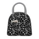 thumbnail image 1 of Fotbe Skeletons Dancing Bolsa de Almuerzo con Estampado, Lonchera Aislada, Contenedor de Comida Reutilizable Tipo Cooler a Prueba de Fugas, 1 of 6