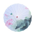 thumbnail image 2 of Sombrilla de papel engrasado chino de 32,28 pulgadas para bodas, fiestas y cosplay. G, 2 of 8