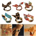 thumbnail image 2 of Colorful Silk Scarf Bracelet Hollowed out Open Cuff Bangle Adjustable Wrist Jewelry Party Date Accessory for Women yellow blue, 2 of 5