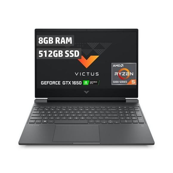 Laptop Gamer HP Victus 15-fb0122la AMD Ryzen 5 Nvidia GTX-1650 8GB RAM 512GB SSD
