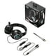 thumbnail image 1 of Auriculares con cable de Onikuma Auriculares de 3,5 mm con auriculares con micrófono Auriculares Sound Sound PC Accesorios de música Gamer Regalos Inicio Monstrate EL005807-00B, 1 of 7