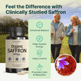 thumbnail image 6 of VINATURA Organic Saffron Supplement, 28mg - Pure Affron Saffron Extract Capsules, 45 Veggie Capsules, 6 of 7