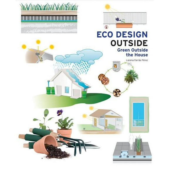 Eco Design Outside: Green Outside the House (Paperback)