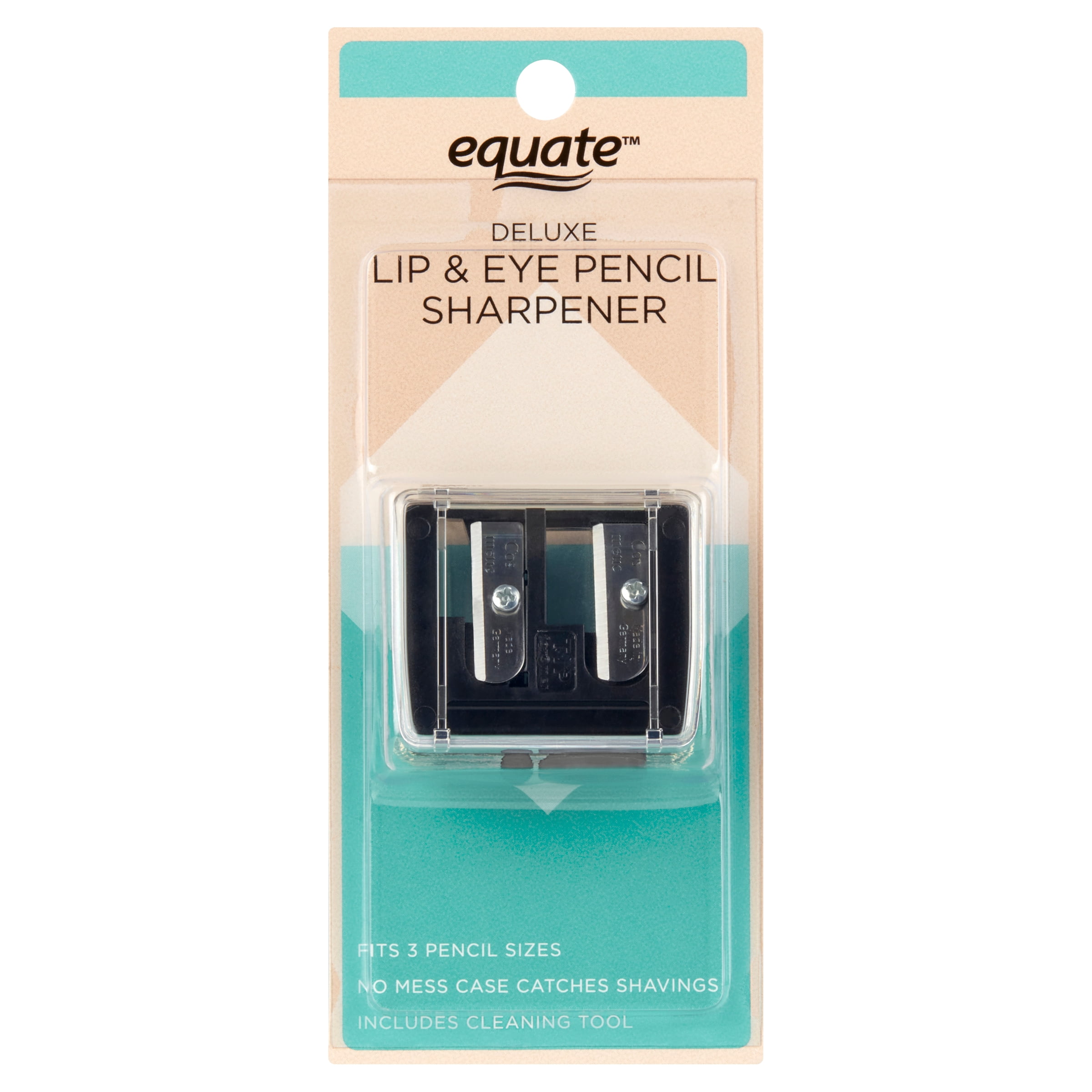 Equate Deluxe Lip & Eye Pencil Sharpener with Case