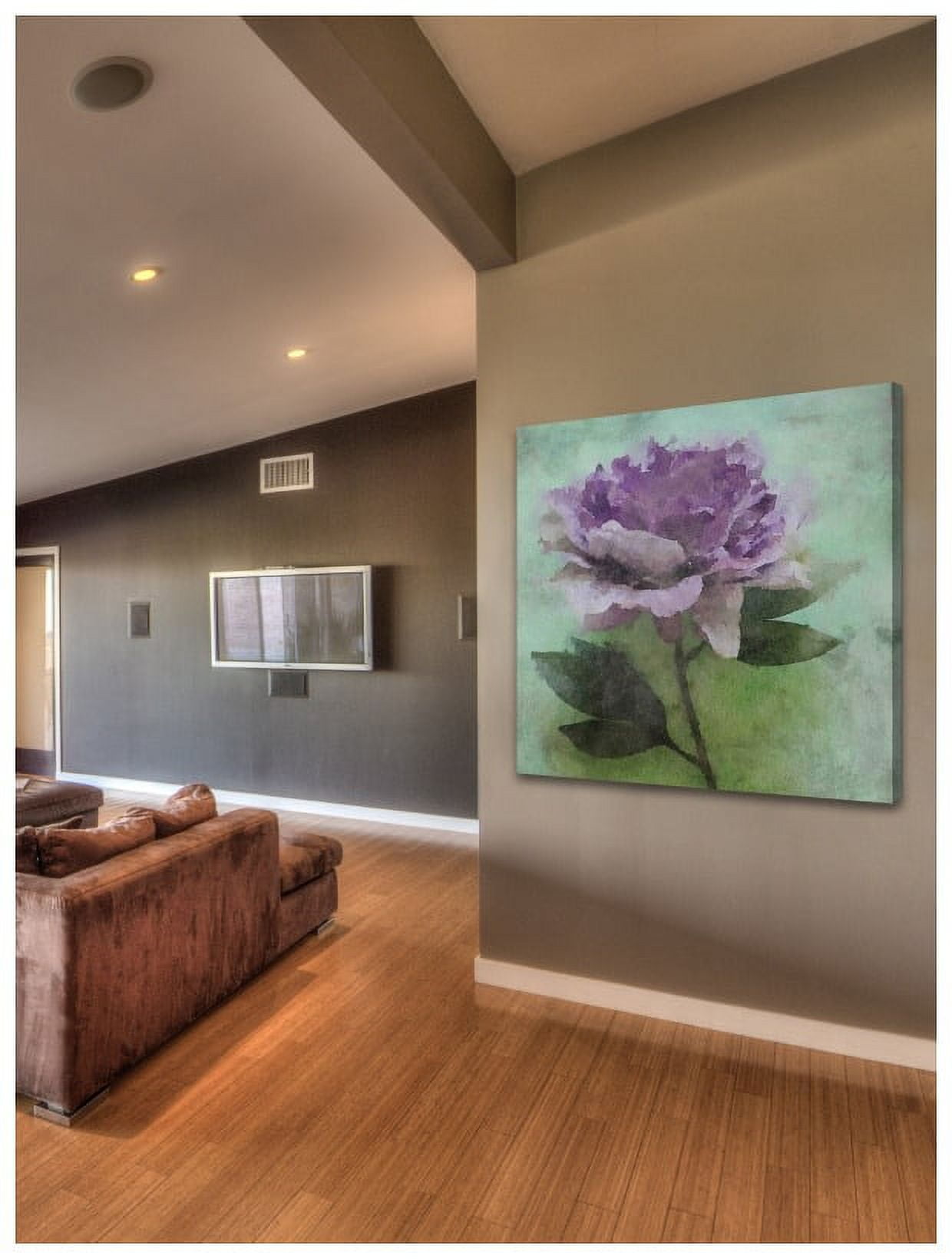 Marmont Hill - "Purple Delight" by Irena Orlov Painting Print on Wrapped Canvas