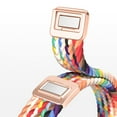 thumbnail image 6 of Dwitch Braided Stretchy Loop - Compatible with Apple Watch Band 38mm 40mm 41mm iWatch Bands Women Men,Elastic Woven Nylon Strap with Magnetic Clasp for Apple watch Series 9 8 7 6 SE 5 4 3 2 1,B, 6 of 10
