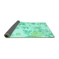 thumbnail image 2 of Ahgly Company Indoor Rectangle Floral Turquoise Blue Coastal Area Rugs, 5' x 7', 2 of 4