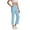 Blue, variant on Capris Pants for Women Petite Trousers Pants for Women Pack Wide Leg Pants Women Plus Size Fall Sweatpants Women Baggy Short New & Trending