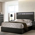 thumbnail image 4 of Furniture of America Henly Contemporary Wood Panel Bed, Eastern King, Gray, 4 of 4