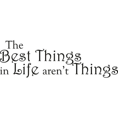 Design on Style  'Best Things in Life' Vinyl Wall Art