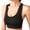 353#Black, variant on Sports Bra for Women, Longline Padded Strappy Sports Bras Medium Support Yoga Gym Running Workout Crop Tank Tops