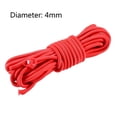 thumbnail image 2 of 2pc 5 Meters 4mm / 5mm Kayak Boat Elastic Bungee Cord Rope Leash Paddle Leash Elastic Safety Bungee Cord Rod for Kayak Boat Caravans, 2 of 6