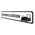 thumbnail image 4 of Kids Train Novelty Sign, Metal Wall Decor - 4x18 inches, 4 of 4