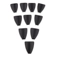 thumbnail image 5 of 10pcs Iron Triangular Drum Claw Hook, 6.3mm Hole for Bass Drum Parts Black, 5 of 8