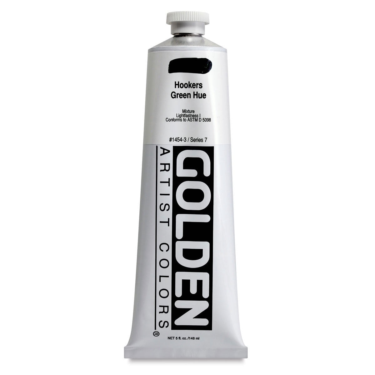 Golden Heavy Body Acrylic Paint, 5 Oz, Historical Hooker's Green Hue
