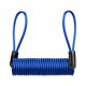 thumbnail image 3 of Eigraketly Cuerda de tira de alambre de acero resistente al agua puerto de Metal tiras compactas resistente al desgaste estable bloqueo de freno Ciclismo Azul, 3 of 6