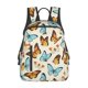 thumbnail image 1 of Balery Butterflies Mochila ligera para hombre y mujer: duradera e impermeable, ideal para la escuela, el trabajo, viajes y uso diario., 1 of 7