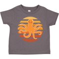 thumbnail image 3 of Inktastic Octopus Ocean Sunset Boys or Girls Toddler T-Shirt, 3 of 5