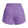 thumbnail image 4 of Girls Athletic Running Shorts Smocked Elastic Waist Quick Dry Flowy Soccer Volleyball Basketball Gym Pockets, 4 of 8