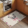 thumbnail image 3 of Watercolor Easter Area Rugs Collection 2'x3', Cute Rabbits Ears Flowers Bow Spring Beige Non Slip Indoor Rectangle Throw Runner Rug Floor Mat Carpet for Living Room Dining Table Bedroom Nursery, 3 of 9