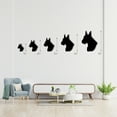thumbnail image 4 of Great Dane Metal Wall Sign | Dog Head Silhouette Wall Decor | Indoor Outdoor Decor for Pet Lovers | Solid Steel Home Decor Decorative Accent Metal Art Wall Sign | Metal Wall Art Made in USA, 4 of 6