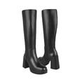 thumbnail image 1 of BOTAS DAMA NOMADAS 65015 SIMIPIEL NEGRO NOMADAS 65015, 1 of 4