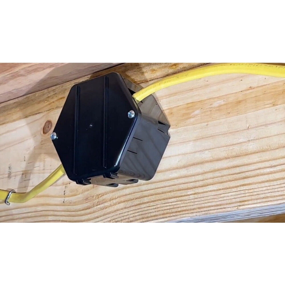 Rack-A-Tiers 4 In Open Splice Junction Box 25Pc