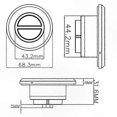 thumbnail image 5 of Smart Recliner Chair Switch with 2 Round Buttons for Electric Sofa Control, 5 of 5