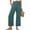 #04 Mint Green 【Daily Essentials: Mix & Match All Colors】, variant on Women's Straight Leg Pants with Pockets Ruffles and Pleats, Loose Trousers Slacks Bottoms, Solid Color Soft Flowy Casual Daily Work Office Lounge Wear Travel Essentials for Women