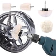 thumbnail image 3 of Hunlyman 14PCS Polishing Wheel Kit, Cotton Flannel Buffing Wheels for Aluminum, Stainless Steel, Metal, Glass, Car Detailing, 3 of 8