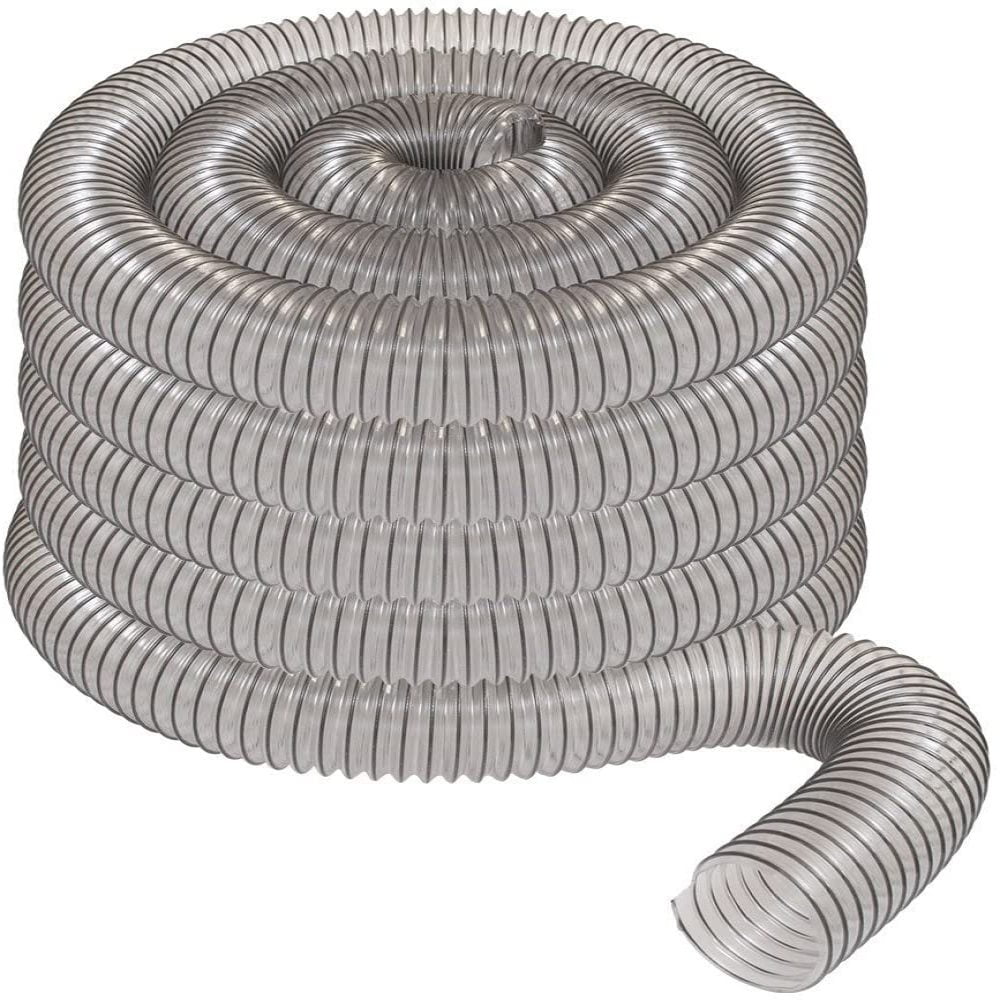4" x 50' CLEAR PVC DUST COLLECTION HOSE BY PEACHTREE WOODWORKING PW377 