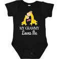 thumbnail image 3 of Inktastic Grammy Loves Me Giraffe Boys or Girls Baby Bodysuit, 3 of 5