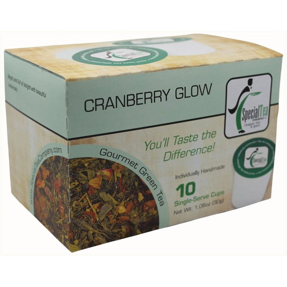 Special Tea Cranberry Glow Green Tea Single Serve Cups