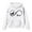 White, variant on Tween Girls Hoodies Sweatshirts Winter Warm Pullover With Pocket Cute Horse Print Long Sleeve Hooded Sweatshirt Kids Clothing Red Size 10-11T