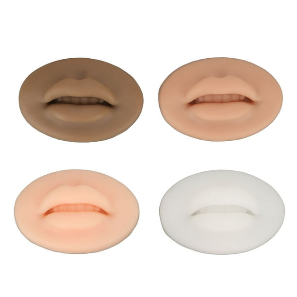 Silicone Lip Piercing Model 4 Pcs Silicone Lip Silicone Mouth