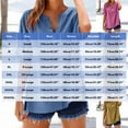 thumbnail image 3 of Purchase History for My Accounts Last 3 Months Linen Shirts for Women Short Plus Size Sleeve V Neck Tops Oversized Split Summer Fashion Tee Shirts Casual Shirts Loose Fit Casual Blouses Ropa Mujer, 3 of 7