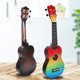 thumbnail image 2 of Instrumento de guitarra portátil de 4 cuerdas UKulele de madera para niños de 21 pulgadas, 2 of 7