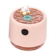 thumbnail image 4 of Humidificador de escritorio para interiores con 3 modos de luz ambiental y difusor de aceites esenciales. Rosa, 4 of 9