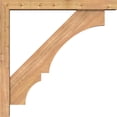 thumbnail image 3 of Ekena Millwork 5 1/2"W x 44"D x 44"H Balboa Block Smooth Bracket w/ Offset Brace, Western Red Cedar, 3 of 25