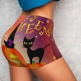 thumbnail image 4 of Fotbe Halloween Seamless Shorts, Womens Workout Shorts High Waist Stretch Booty Short for Gym/Yoga/Running/Biking-XX-Large, 4 of 9