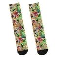 thumbnail image 3 of Minecraft Men's All Over Pattern TNT On Sublimated Crew Sock, 3 of 7