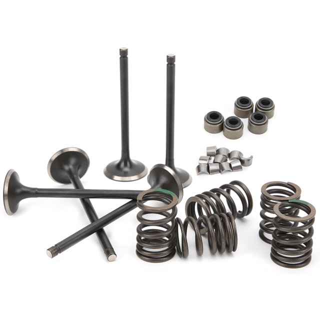 ATV Accessories, Cylinder Intake Exhaust Valve Kit Steel For Repair Replacement For GRIZZLY 660 YFM660F 4WD 2002-2008