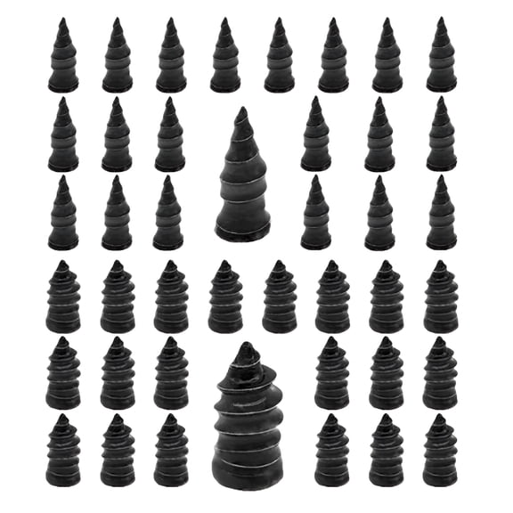 FACEGA Tire Repair Kit - 40 Rubber Nails (20 Large   20 Small) - Car Vacuum Tire Repair Screws for Punctured Tires - Durable DIY Tire Patch Kit for Cars & Trucks