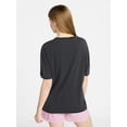 thumbnail image 3 of No Boundaries Graphic Oversized Boyfriend Tee, Women's XXS-XXL, 3 of 5