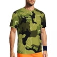 thumbnail image 2 of T Shirt For Men Colorful Camo Mens Cool Hunter Camouflage Fun Running Quick Dry Summer Trendy Cool T, 2 of 7