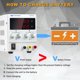 thumbnail image 3 of Fuente de alimentación continua SKY TOPPOWER PS3010H 30 V 10 A Bench Lab, 3 of 9