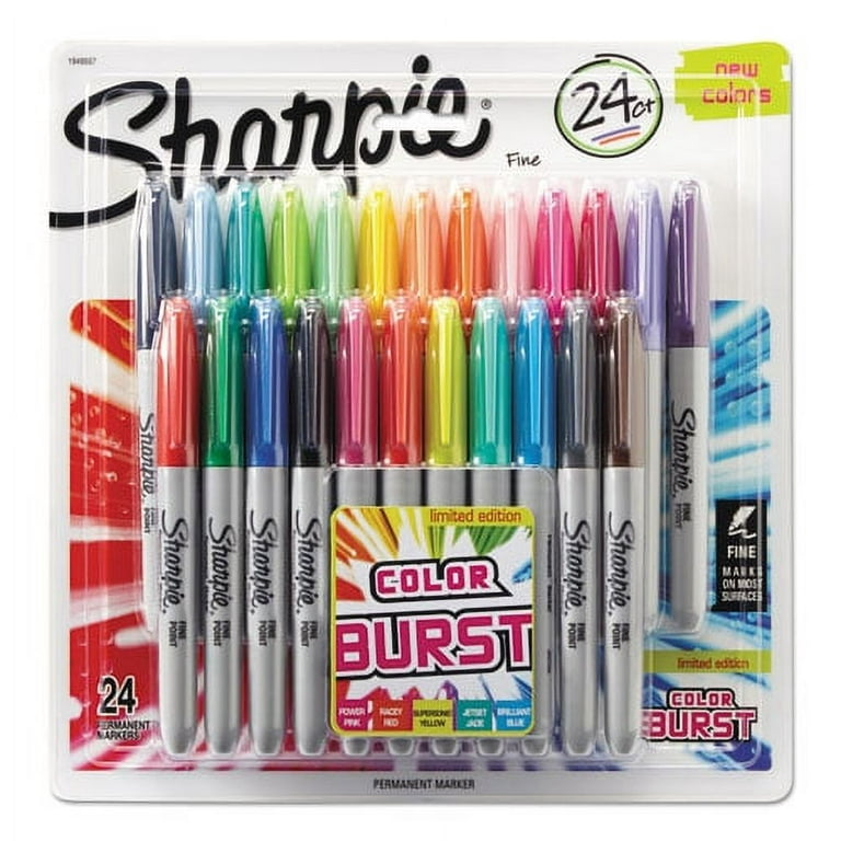 Cra-Z-Art® Colorsharp Permanent Markers, Fine Bullet Tip, Assorted