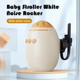thumbnail image 4 of Baby Rocker USB Rechargeable - Hands-Free Portable Rocker Sleep Aid Soother Gently Rocks Stroller or Buggy, White Noise Sound Machine Baby with 11 Sounds, Adjustable Speed Essentials, 4 of 9