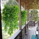 thumbnail image 4 of Wosthever 2x Green Artificial - Green Plant Hanging Plants Plants Hanging - 2pcs For Perfect For Restaurants And Cafes Plant Decoración, 4 of 6